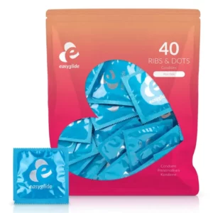 Ribs & Dots Condoms 40-pack Knottriga kondomer