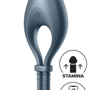 Satisfyer Bullseye Ring Vibrator Dark Blue