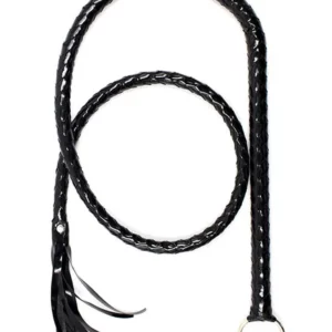 Shiny Black Long Whip 138 cm