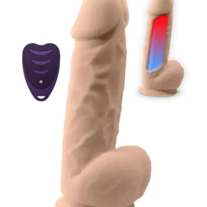 Silex-D Vibrating Dildo 21,5 cm Dildo med vibrator