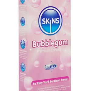 Skins Bubblegum Condoms 8-pack Smaksatta kondomer