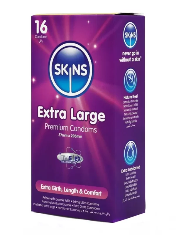 Skins Extra Large Condoms 16-pack