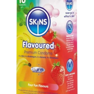 Skins Flavours Condoms 16-pack