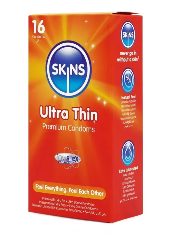 Skins Ultra Thin Condoms 16-pack