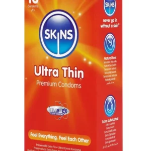 Skins Ultra Thin Condoms 16-pack Tunna kondomer