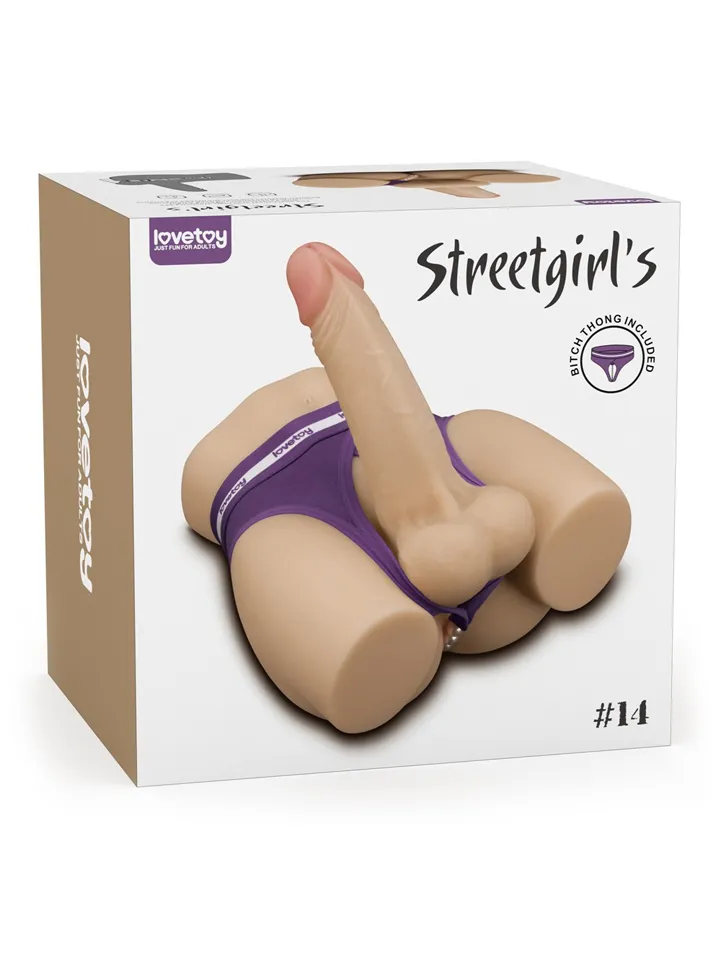 Streetgirls #14 With Bendable Dildo Sexdocka