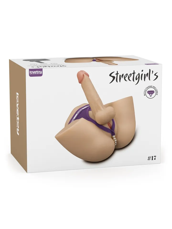 Streetgirls #17 With Bendable Dildo Sexdocka