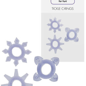 TICKLE C-RINGS PURPLE