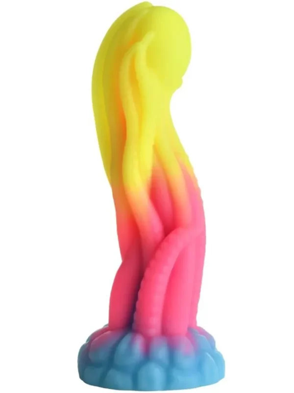 Tenta-Glow Glow-In-The-Dark Dildo 21,6 cm