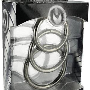 Trine Steel Ring Collection