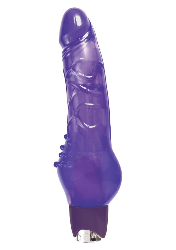VIBRATING MASSAGER 8 INCH PURPLE