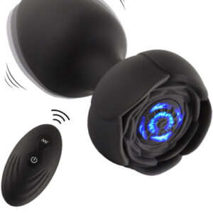 Vibrating Butt Plug With Remote Control