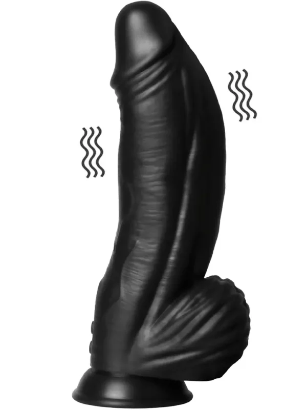 Vibrating Demon Monster Dildo 28 cm