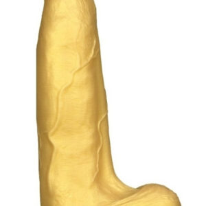 XXL Silicone Dildo Gold 33 cm