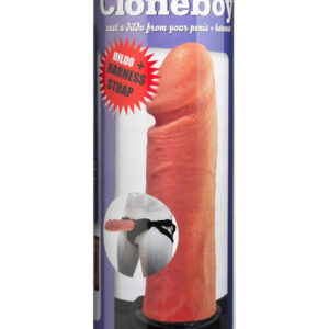 Cloneboy: Dildo + Harness Strap, Penisavgjutning