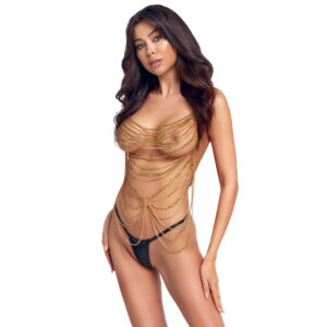 Cottelli Accessoires - Body Chain - Gold