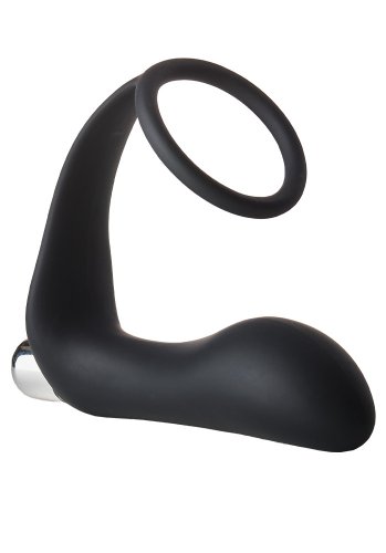 Fantasstic Vibrerande analplugg med penisring