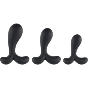 Anos: Butt Plug Training Set with Curved Tips