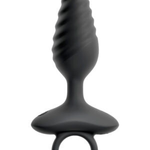 Anos: Twisted Butt Plug with Vibration