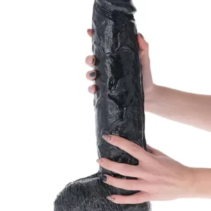 Augustus Extreme Dildo Black 43 cm