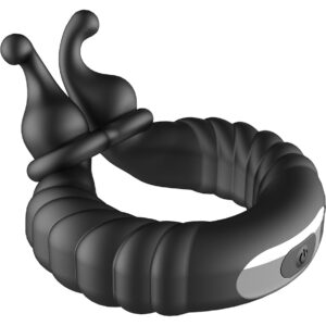 Forto: F-24 Textured Vibrating Cock Ring