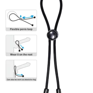 Pretty Love Magic Lasso Cockring Justerbara penisringar