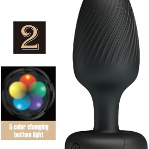 Pretty Love: Varian 2, Vibrating Butt Plug with Color LED
