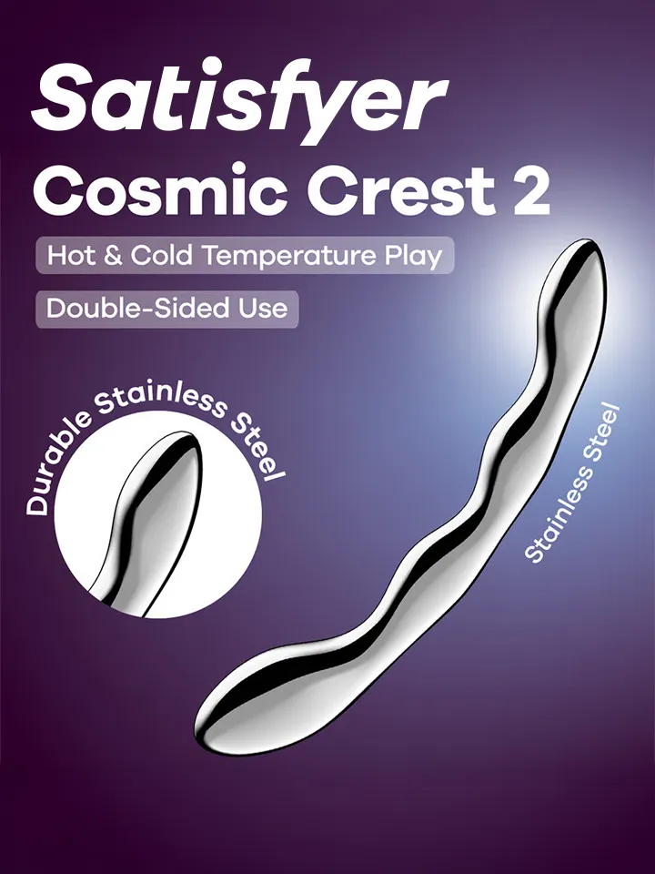 Satisfyer Cosmic Crest 2 Ståldildo