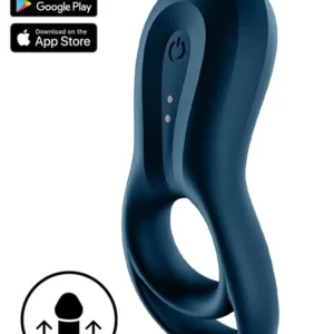 Satisfyer Epic Duo Connect App Penisring med vibrator