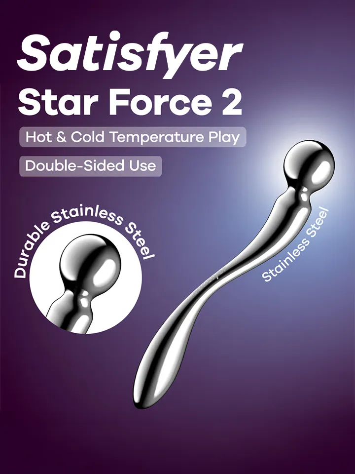 Satisfyer Star Force 2 Ståldildo