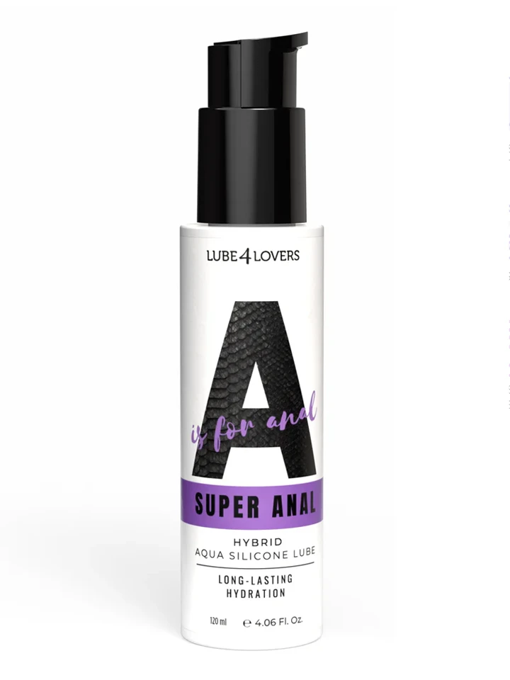 Super Anal Hybrid Anal Lubricant 120 ml Glidmedel Hybrid