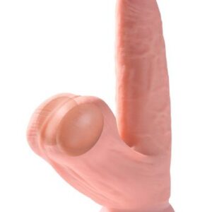 Triple Density Cock with Swinging Balls 15,2 cm