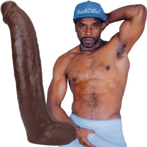 Signature Cocks: Brickzilla, Realistic Ultraskyn Dildo, 33 cm