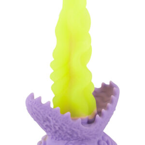 Beasty Cocks: Passion Plant, Creature Dildo with LED, 22 cm