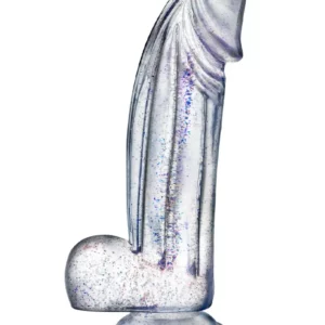 Bling Sparkling Clear Dildo 19 cm