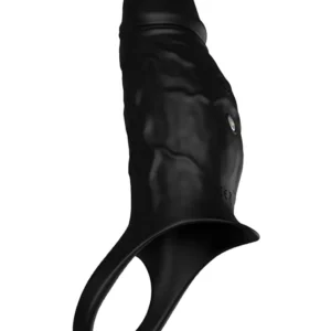 Vibrating Cock Sleeve Black