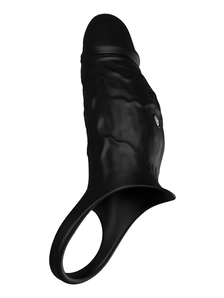 Vibrating Cock Sleeve Black