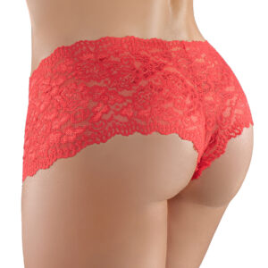 Allure Adore: Candy Apple Spetstrosor, röd, One Size