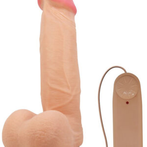 Pretty Love: Sliding Skin Dildo Vibrator, 22 cm