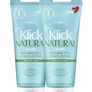 2-pack RFSU Klick Natural Glide 100ml Vattenbaserat glidmedel
