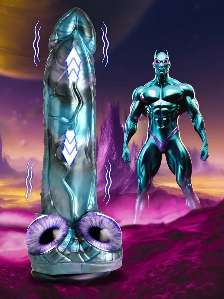 Astro-Thrust Thrusting & Vibrating Dildo 23,5 cm Monster dildo