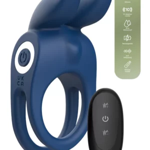 Fierce Rabbit Ring Vibrating + Remote Penisring med rabbit