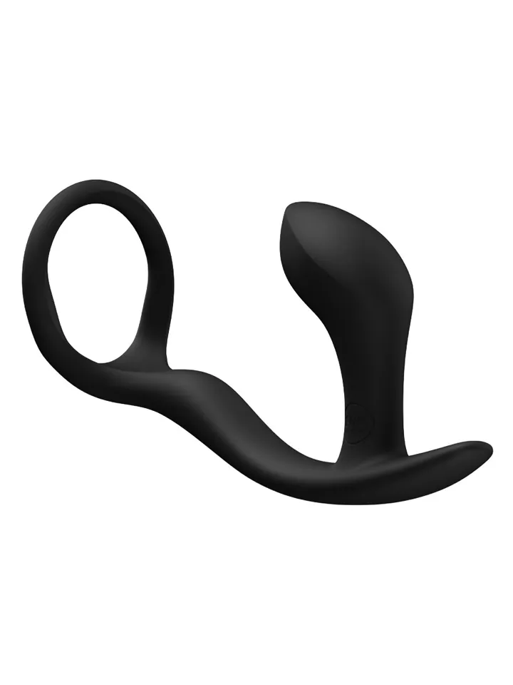 Fun Factory Bootie Ring Anal Plug Black Analplugg med penisring