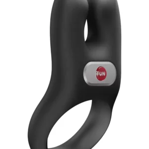 Fun Factory Nos Vibrating Cock Ring Black Penisring med vibrator
