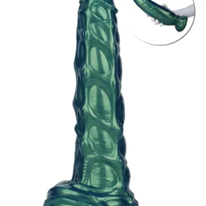 Inflatable Monster Dildo Green 24 cm Uppblåsbar dildo