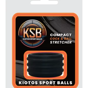 KSB Silicone Cockring & Ball Stretcher Compact Ball stretcher