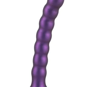 Pegging Dildo Metallic Purple 17 cm