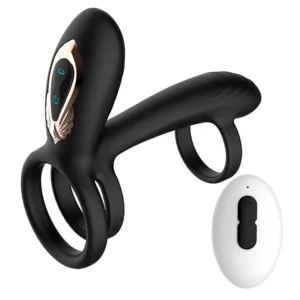 Swinging & Vibrating Cock Ring Penisring med vibrator