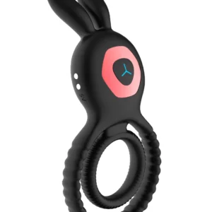 Vibrating Rabbit Cock Ring Penisring med rabbit