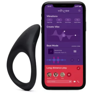 We-Vibe Verge 2 Black Appstyrd Penisring